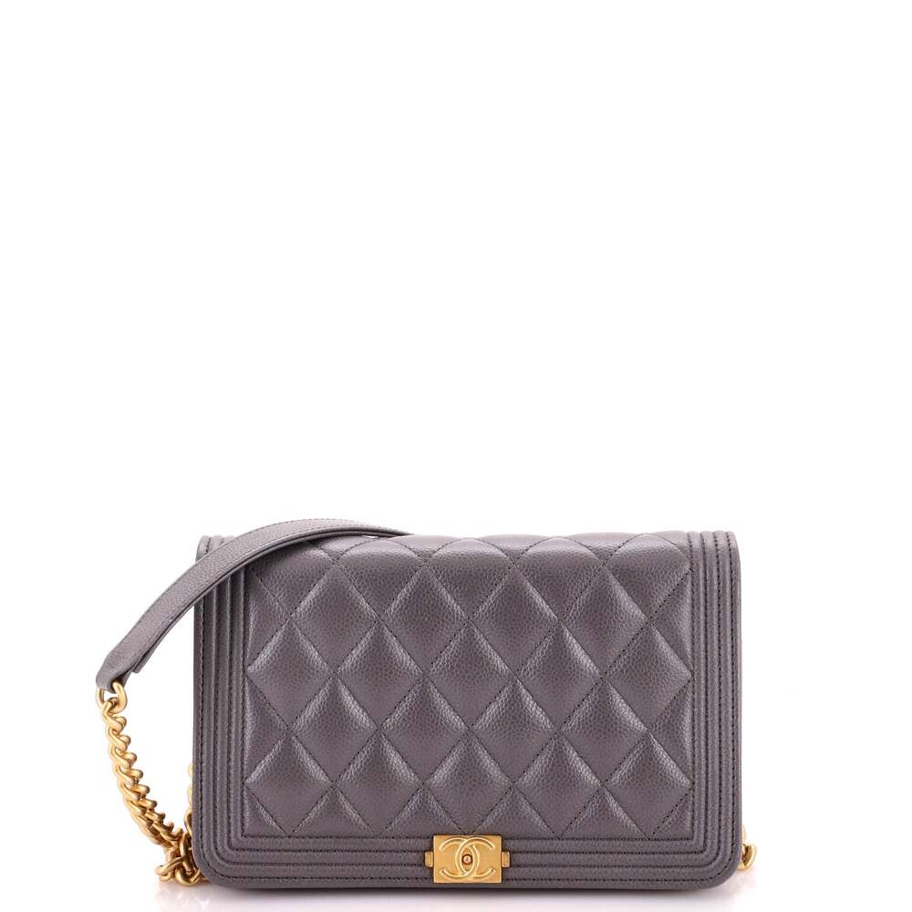 Chanel Boy Wallet On Chain Quilted #336075C37B